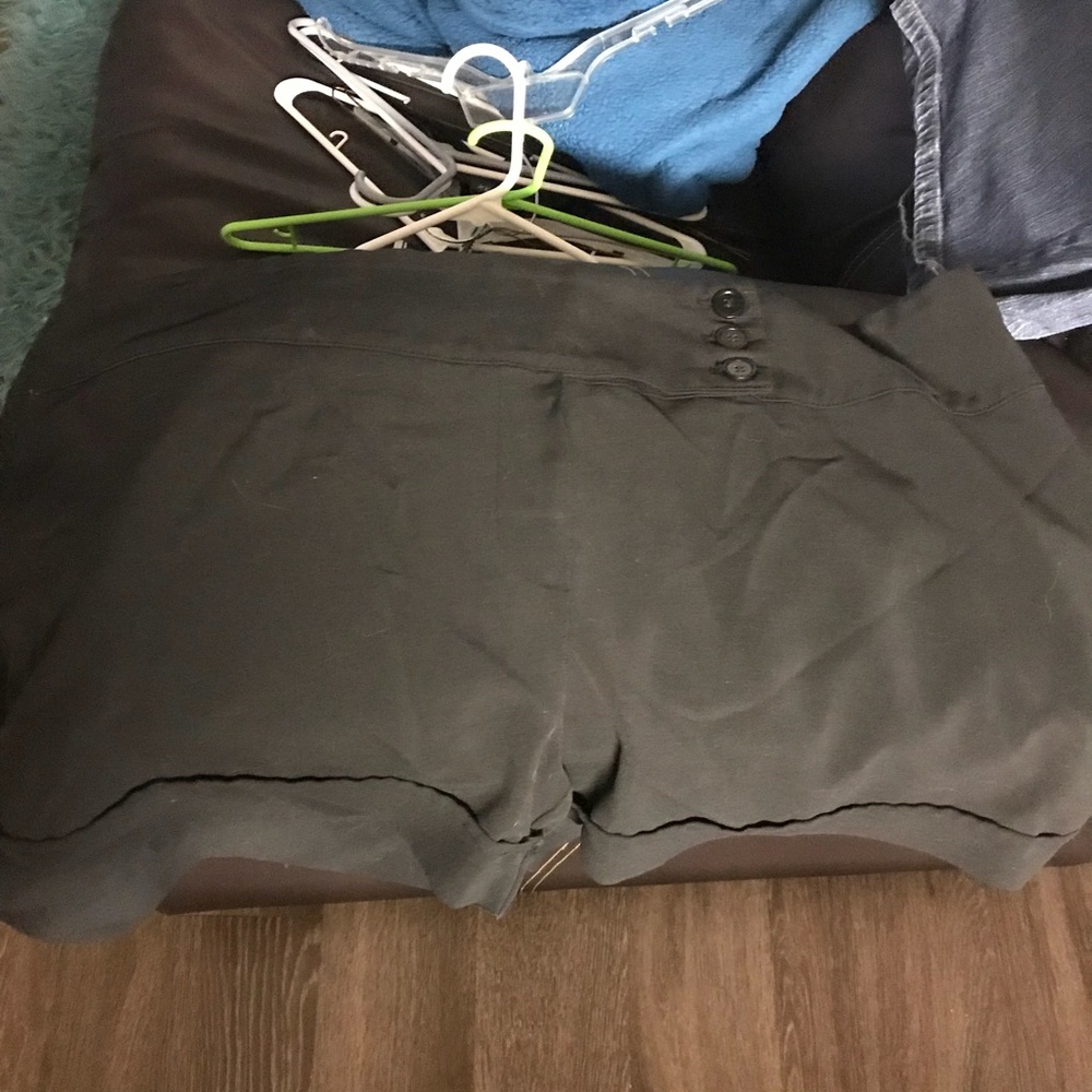 Black Dress Shorts
